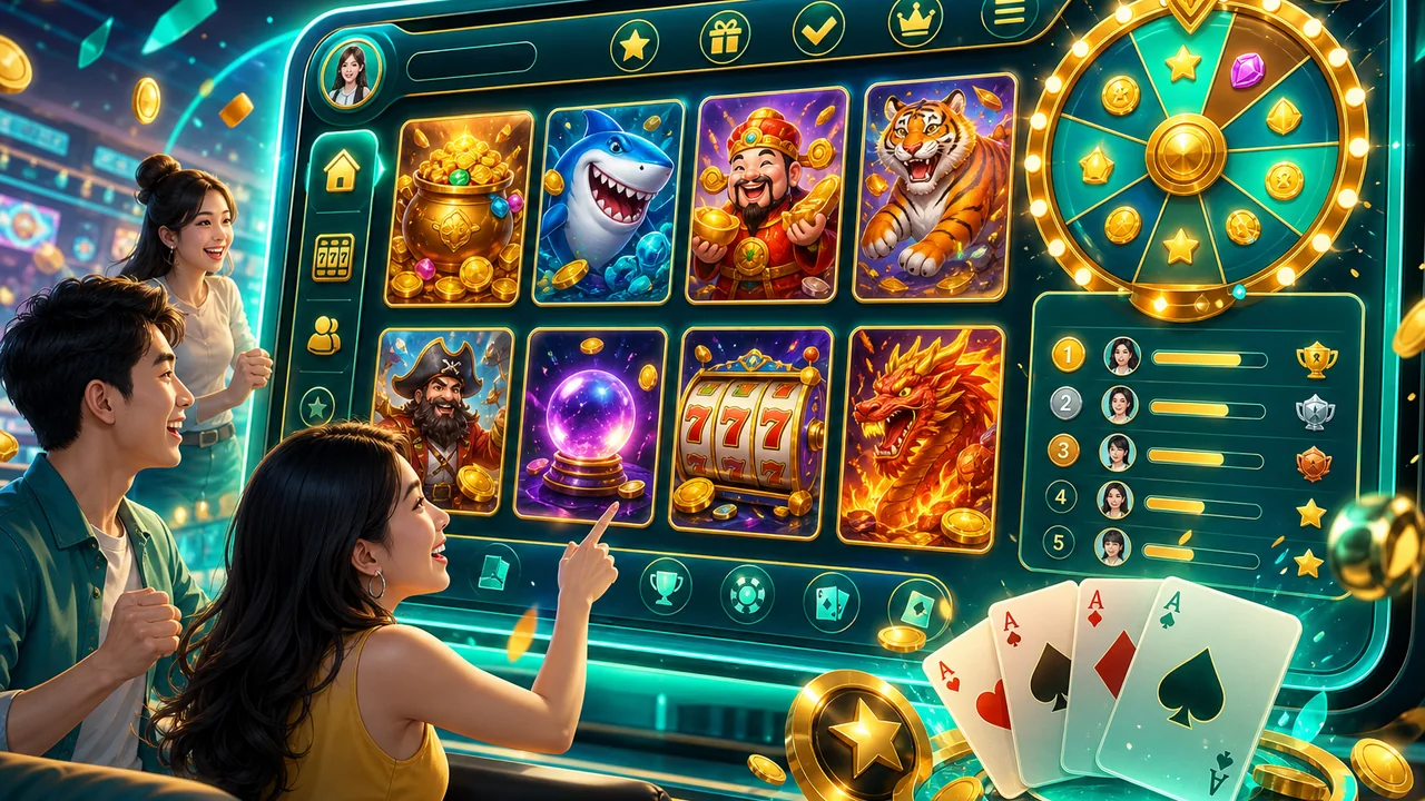 Bí kíp tìm game đang hot và chọn vòng quay hợp gu trên OKVIP